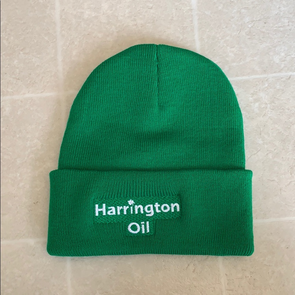 NWOT Harrington Oil Green Winter Hat